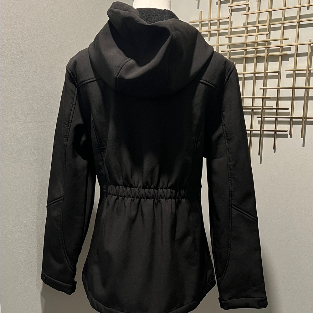 Reebok Women's Black Ski Jacket with Hood - Picture 3 of 5